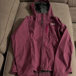 The North Face Women's pink small s lightweight rain jacket